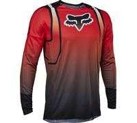 FOX 360 Vizen Maglia Motocross, nero-rosso, taglia 2XL per maschi