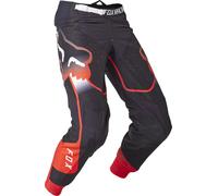 FOX 360 Vizen Pantaloni Motocross, nero/rosso, Taglia 28