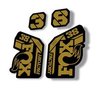 FOX 38 2021 Factory Forks Sospensione Decalcomanie Sticker Set Adesivo Oro