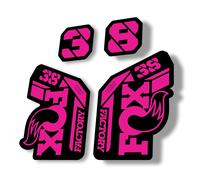 FOX 38 2021 Factory Forks Sospensione Decalcomanie Sticker Set Adesivo Rosa