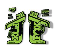 FOX 38 RHYTHM 2021 Forcella Sospensione Factory Adesivo MTB Decalcomania...