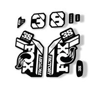 FOX 38 Step Cast SC 2021 Factory Forcella Decalcomanie Sospensione Adesivo...