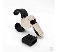 Fox 40 Super Force Pea Whistle NHL Hockey Finger Grip, Referee-Coach Black