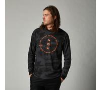 Fox a Maniche Lunghe Girocollo Tempo T-Shirt clean up Nero/Camo L