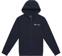 FOX Absolute Felpa con cappuccio con zip, blu scuro, Taglia S