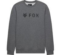 FOX Absolute Fleece Crew Pullover, Grafite, Taglia L