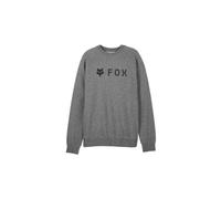 Fox Racing Felpa da Uomo Standard Absolute Fleece Crew, Heather Graphite, M