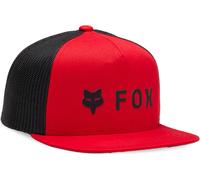 FOX Absolute Mesh Cappellino Snapback Gioventù, rosso/nero, Taglia unica
