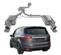 FOX Acciaio Impianto Da Kat Ford S-Max Da 06 2.5L Je1x115x85Mm Porsche Design