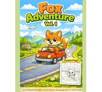 Fox Adventure: Vol. 1 Coloring Book