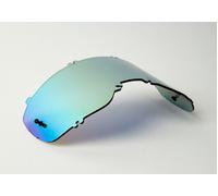 FOX Airspace / Main MX22 Injection Mirrored Lente di ricambio, Blu Specchiato, Taglia unica