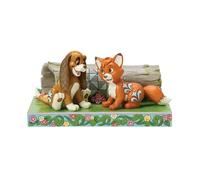 Fox and Hound - Statuetta