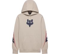 FOX Apex Fleece Cappuccio con cappuccio, Gesso, Taglia XL
