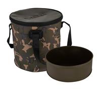 FOX Aquos Camolite Bucket & Insert 17L Ködereimer Con Base Boilie Secchio