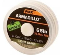 FOX Armadillo Light Camo BOBINA DA 20mt CARP FISHING SHOCK LEADER E SNAG