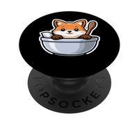Fox Baker - Ciotola per mescolare con grafica minimale PopSockets PopGrip Adesivo