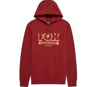 FOX Banner Felpa, rosso scuro, Taglia 2XL