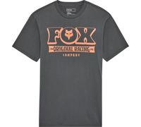 FOX Banner Premium Maglietta, grigio-arancione per maschi