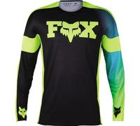 FOX Bluza 360 Streak Black/Yellow M, Felpa Unisex Adulto, Nero