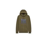 Fox bolt felpa con cappuccio verde