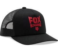 FOX Bolt Mesh Cappellino da camionista per ragazzi, nero-rosso