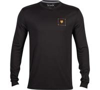 Fox Boxed Future Tech-Maglia a Maniche Lunghe da Uomo Maglietta, Nero, M