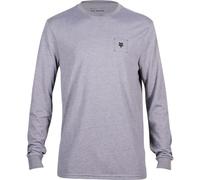 Fox Boxed Future Tech-Maglia a Maniche Lunghe da Uomo T-Shirt, Grafite, M