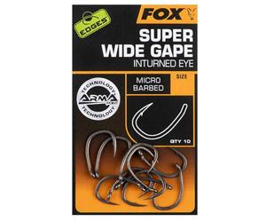 Fox Carp Fox edges armapoint super wide gape inturned eye | Carp hook Gray #5