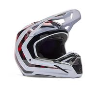 FOX CASCO V1 KAIROS WHITE RED