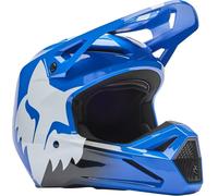 FOX V1 Shield Casco da motocross, blu, taglia L per maschi