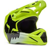 FOX - Casco V1 Shield Junior Flor Giallo 2026 Giallo L