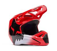 FOX CASCO V1 SHIELD RED