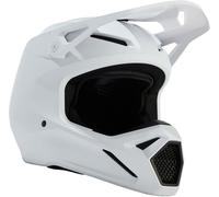 FOX V1 Solid Casco Motocross, bianco, taglia M per maschi