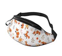 Fox Casual Uomo Donna con cinturino regolabile Foro per auricolari per sport all'aria aperta Corsa Viaggi Escursionismo Campeggio Ciclismo