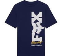 FOX Checker Maglietta giovanile, blu/bianco, Taglia YXL