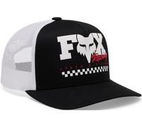 FOX Checker Mesh Cappello da Giovane Camionista, nero