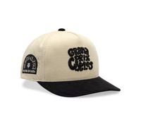 Fox circa 74 cappello di velluto a coste bianco nero