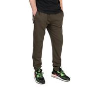 Fox Collection Pantaloni Jogging Leggeri Verde E Nero
