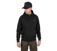Fox Collezione Felpa Leggera Nera E Arancione