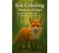 Fox Coloring Book for All Ages: A Beautiful Collection of Relaxing, Detailed Fox Illustrations to Color and Enjoy: Featuring Cute, Majestic, Realistic ... Fox Designs for Kids, Teens, and Adults