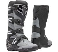 FOX Comp Stivali motocross, nero/grigio, Taglia 10,5