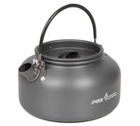Fox Cookware CCW038 - Bollitore per pesca alla carpa, in alluminio anodizzato duro leggero, manico pieghevole, borsa per il trasporto con coulisse in rete, codice CCW038