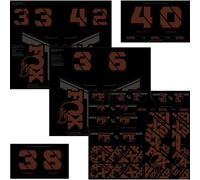 Fox Custom Fork/rear Shock 2021 Stickers Kit One Size