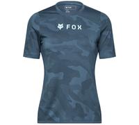 FOX Damen Ranger Tru Dri Bikeshirt|FOX Women's MTB Jersey Ranger Tru Dri grigio