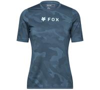 FOX Damen Ranger Tru Dri Bikeshirt, Größe L, Radtrikot, Fahrradbekleidung|FOX grigio