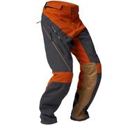 FOX Defend GORE-TEX ADV Pantaloni tessili da moto, grigio-arancione, taglia 38 per maschi
