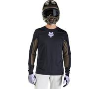 Fox Defend LS Jersey T-Shirt, Nero, XL Uomo
