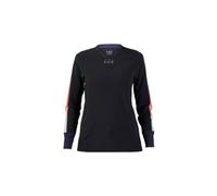 Fox defend lunar thermal women s long sleeve jersey black