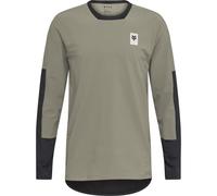 FOX Defend Thermal Jersey - Uomo - Grigio / Verde / Nero - Taglia S- modello 2025