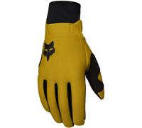 FOX Defend Thermo Guanti da motocross, giallo/nero, Taglia 2XL